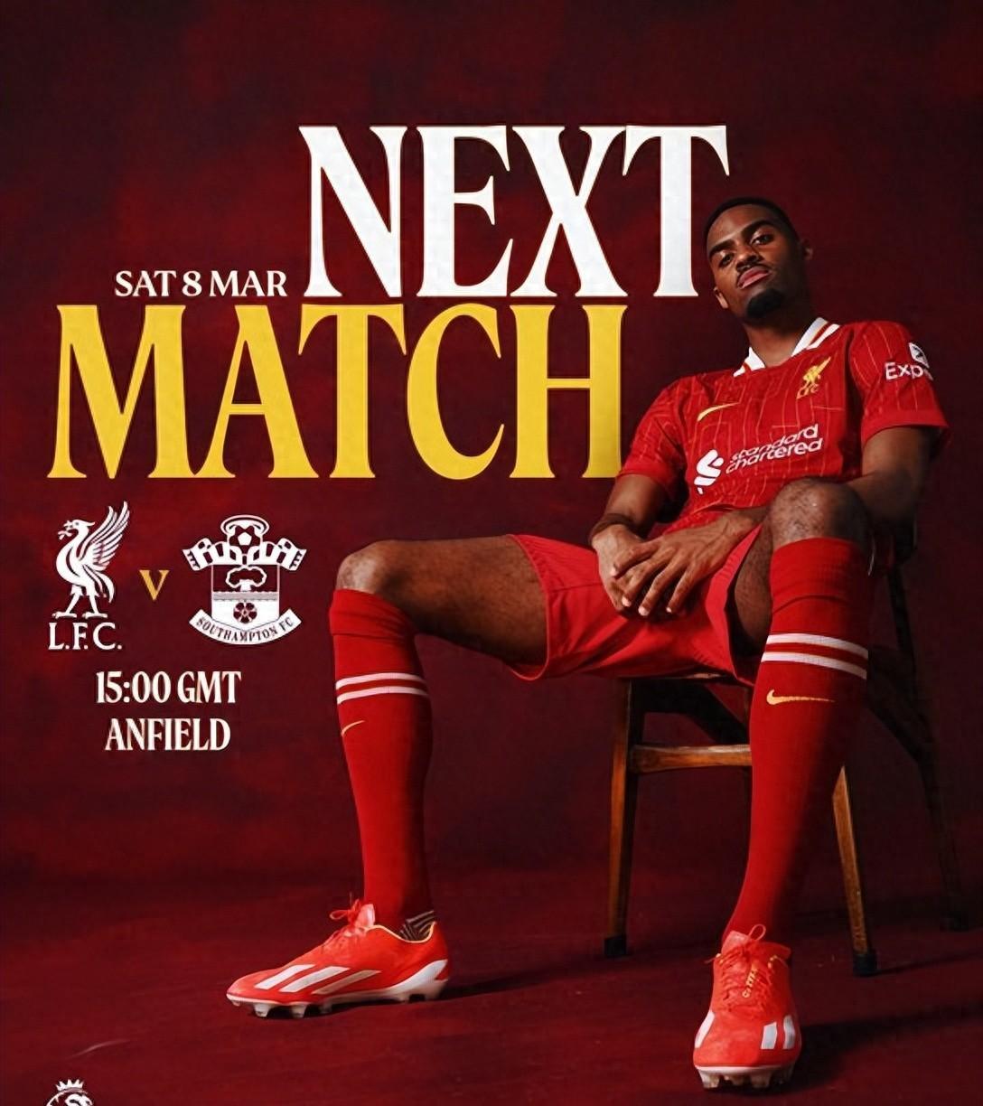 利物浦连续不败，争冠形势一片大好