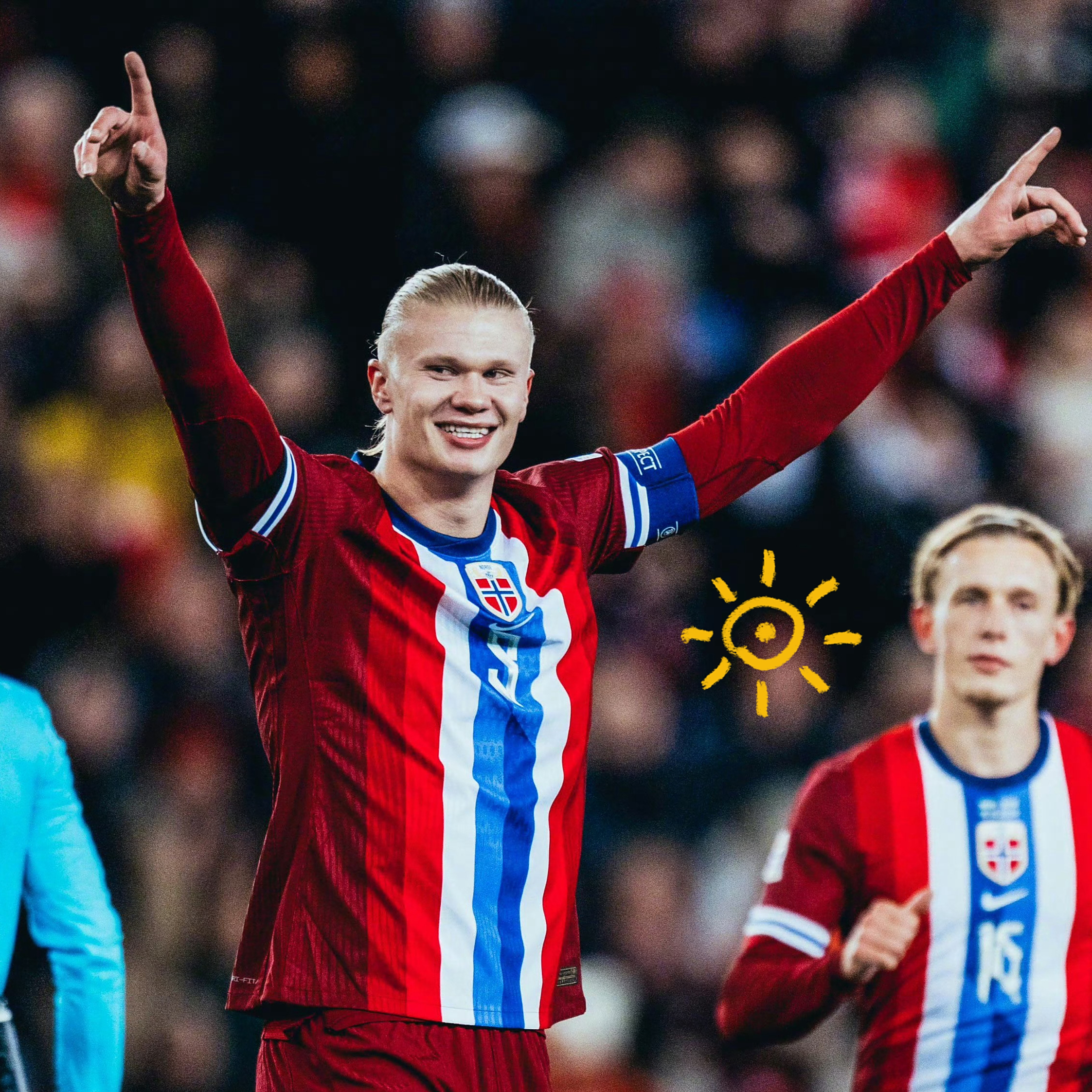 星空体育网页版-挪威队备战对阵斯洛文尼亚的比赛