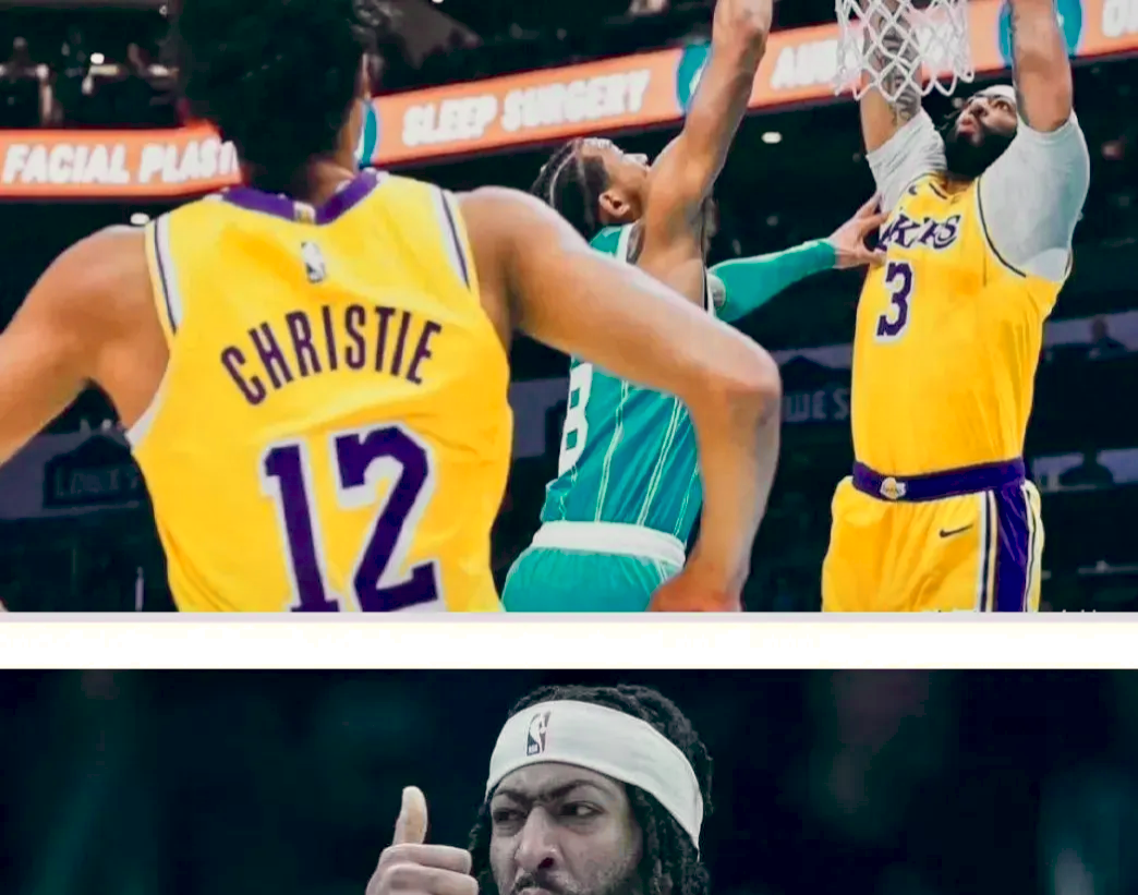 独行侠惨败湖人，浓眉大抢七步全新招牌动作的简单介绍